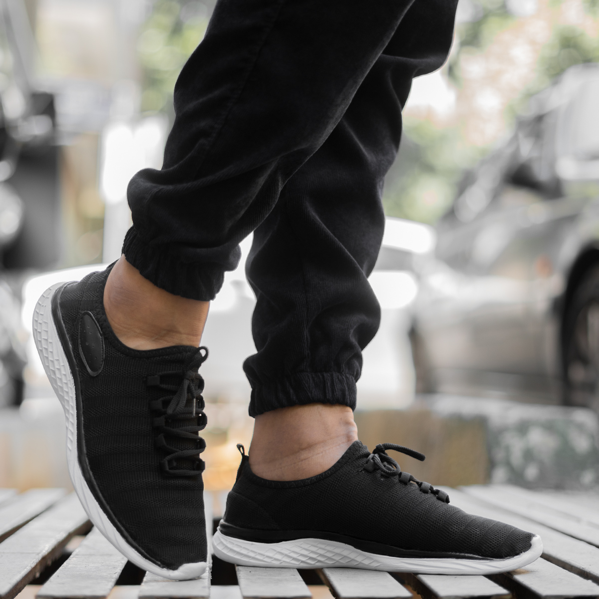 کفش ورزشی مشکی مردانه مدل Uamak