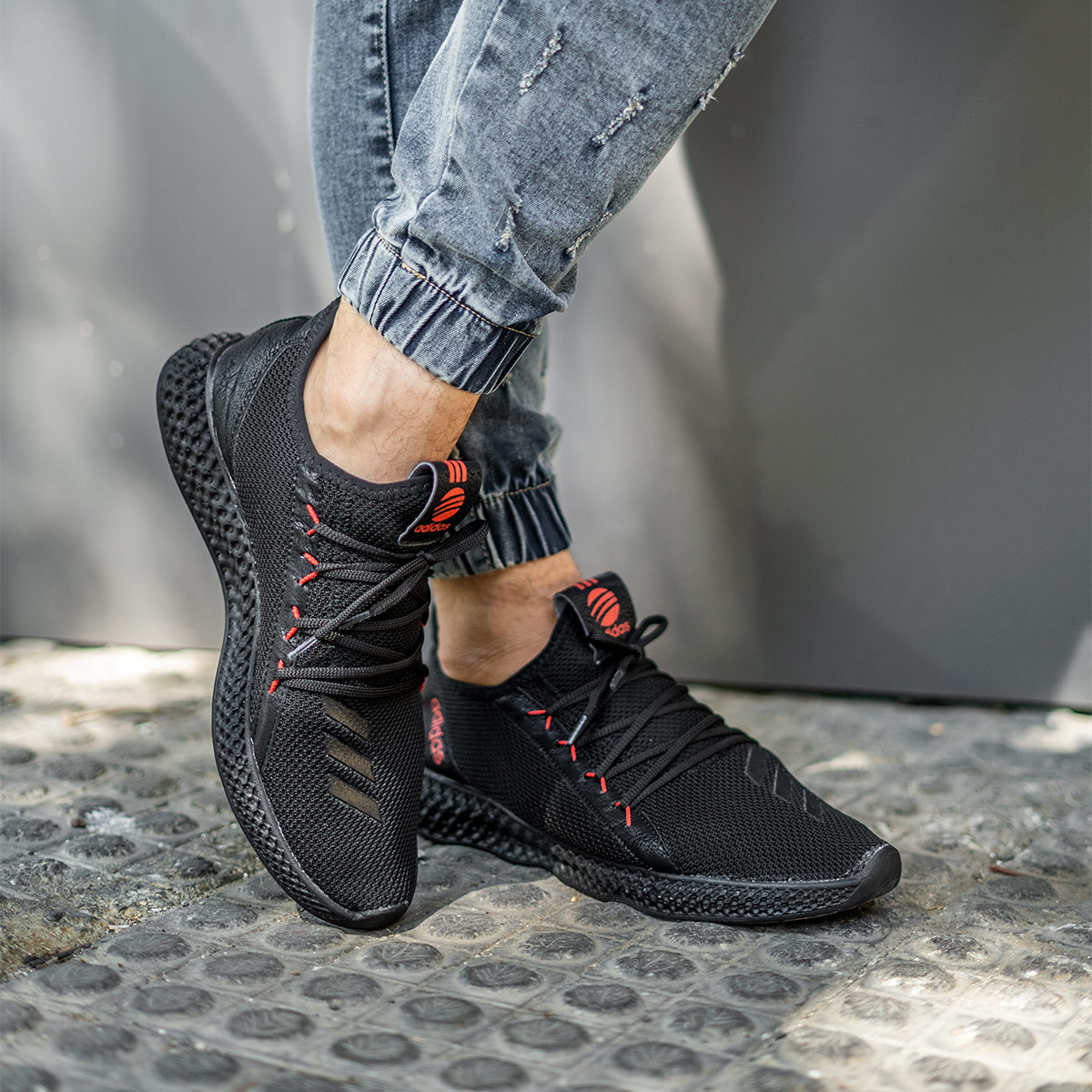 کفش ورزشی Adidas مردانه مشکی مدل Barni