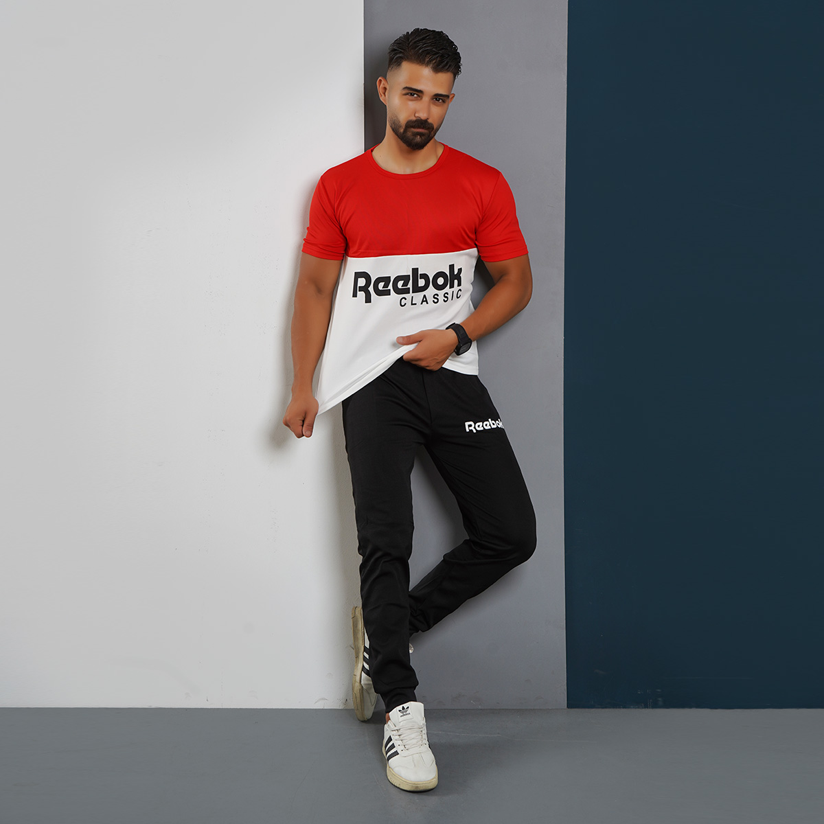 ست تیشرت شلوار Reebok مردانه مدل Nikol