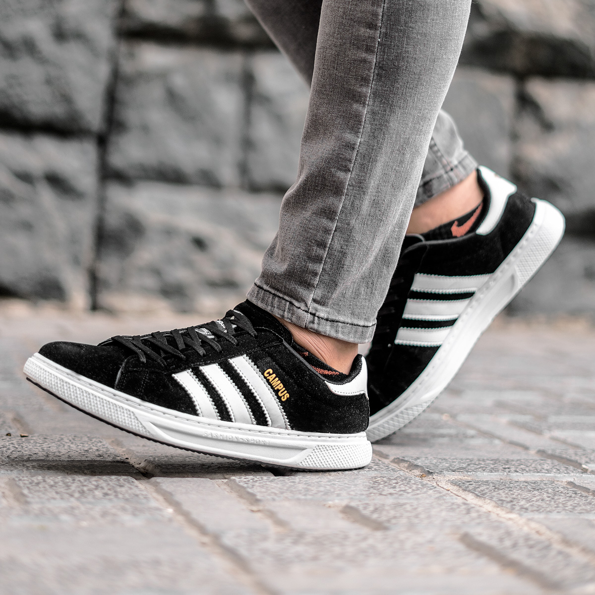 کفش ورزشی adidas Campus مشکی مردانه مدل Arshia