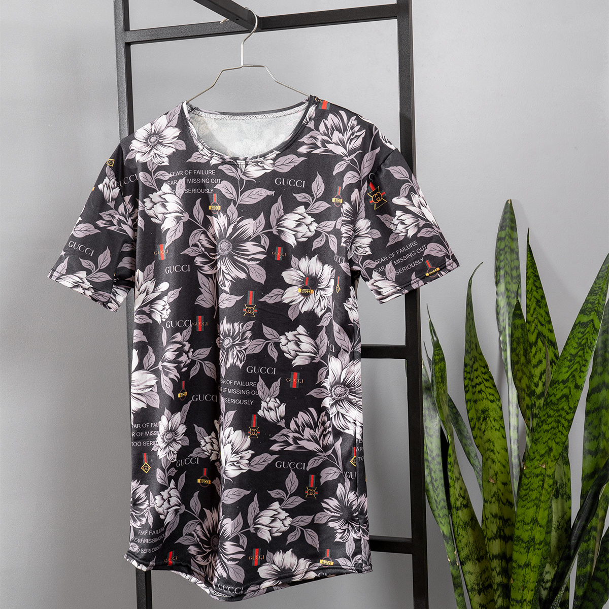 تیشرت هاوایی Gucci مردانه مدل Malon