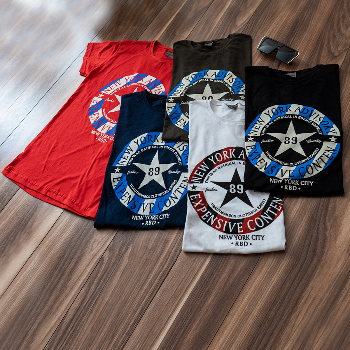 تیشرت مردانه سفیدAdvisory مدل E89