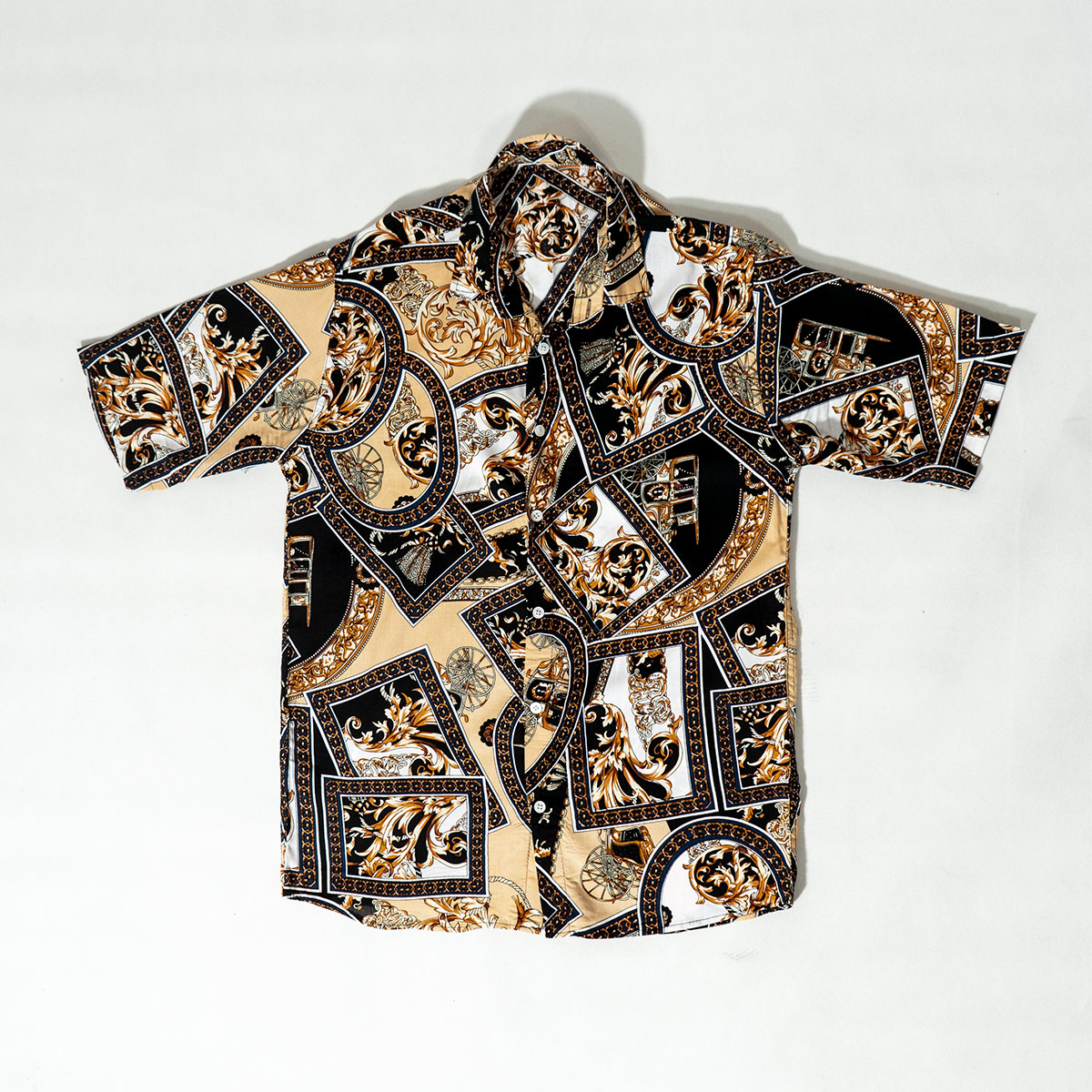 پیراهن هاوایی مردانه مدل Behzad